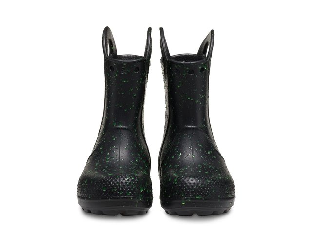 CROCS Kids Black Rain & Snow Boots Amazon.com | Crocs Classic Lined Neo Puff Boot (Little Kid  main image 4