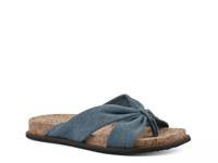 Malanga Sandal Denim Blue view