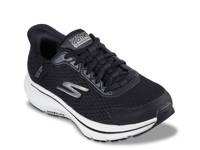Hands Free Slip-Ins: GO RUN Consistent 2.0 Endure Running Shoe- Women's Black/White view
