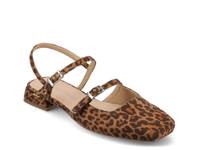 Gretchenn Flat Light Brown/Black Leopard Print view