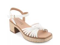 Hally Platform Sandal Off White view