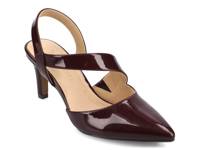 Scarlett Pump Oxblood Patent view