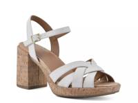 Dubonnet Sandal White view