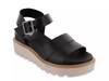 Jovie Wedge Sandal Black view