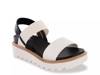 Jene Wedge Sandal Off White view