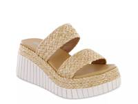 Zayla Platform Sandal Natural Brown view