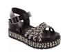 Kehlani Platform Sandal Black/Natural view