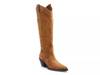 Agency Cowboy Boot Tan Suede view