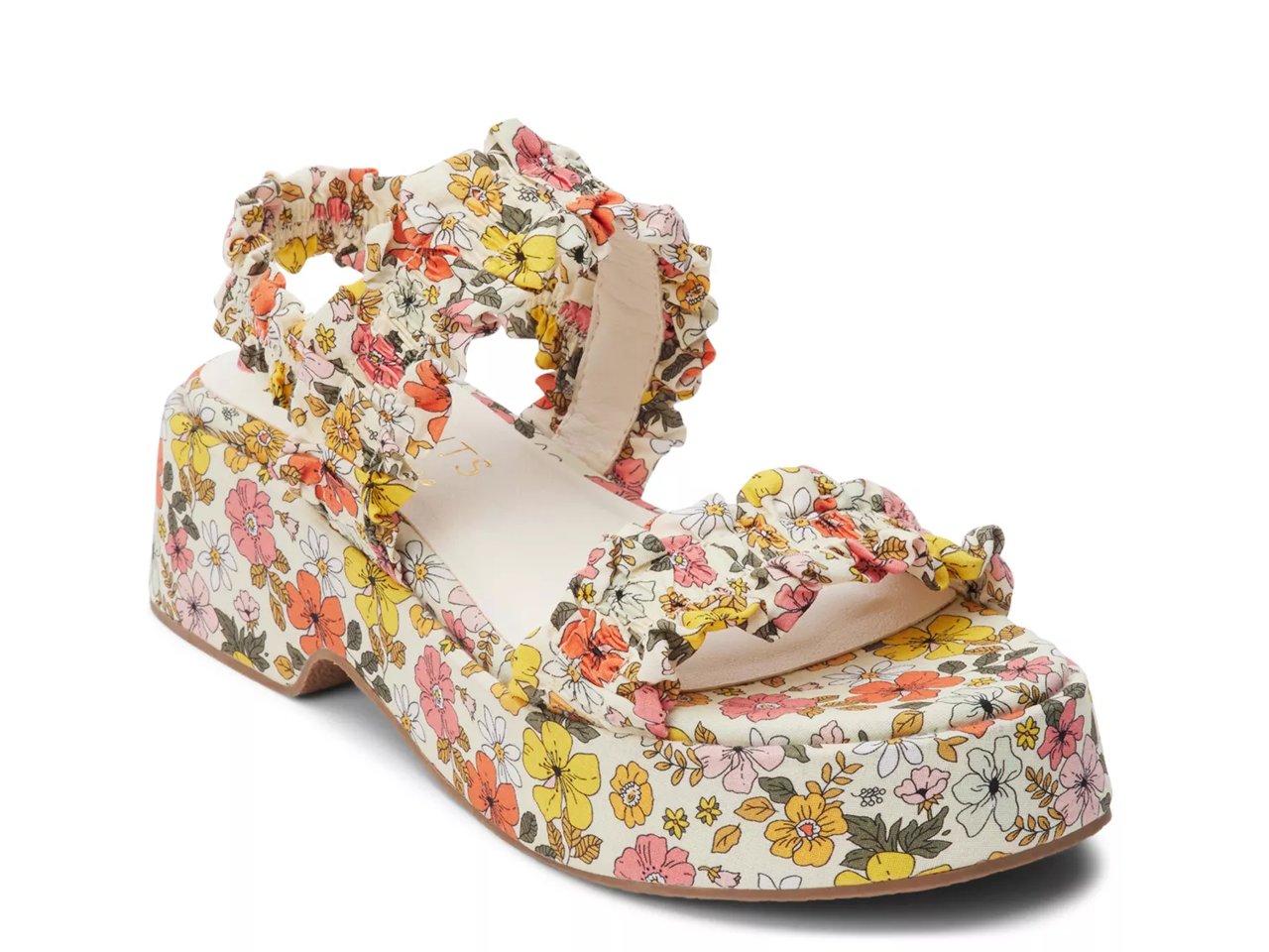 Jean Platform Sandal