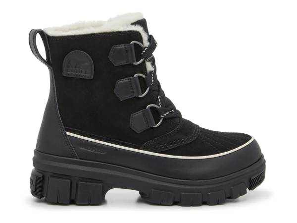 Featuring a Sorel Snow Boot