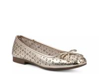 Bessa Ballet Flat Platino Metallic view