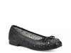 Bessa Ballet Flat Burnished Black view