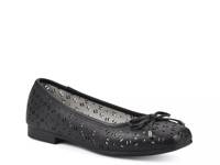 Bessa Ballet Flat Burnished Black view
