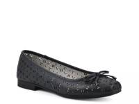 Bessa Ballet Flat Burnished Navy view