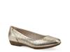 Cindy Ballet Flat Pale Gold Metallic view