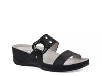 Colletta Wedge Sandal Black view