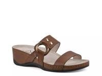 Colletta Wedge Sandal Burnished Light Brown view