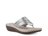 Comate Wedge Sandal Silver Metallic view