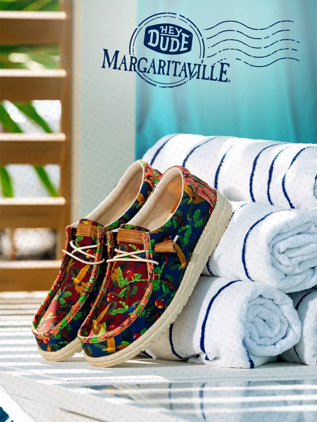 HEYDUDE Wally Margaritaville Slip-On - Men's - Free Shipping | DSW