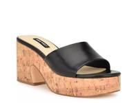 Boone Platform Sandal Black view