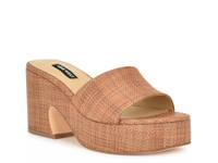 Boone Platform Sandal Dark Brown view