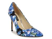 Fresh Pump Light Blue Floral Print view