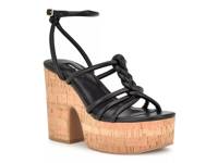 Olander Platform Sandal Black view