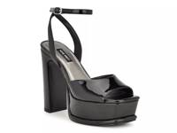 Platt Platform Sandal Black view