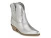 Texen Western Bootie Silver Metallic view