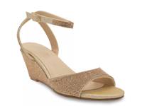 Moxie Wedge Sandal Champagne view