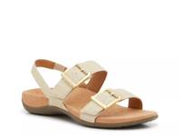 Reese Sandal Oatmeal Beige/White view