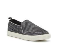 Lola Slip-On Dark Grey/White Polka Dot view