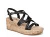 Bailey Wedge Sandal Black view