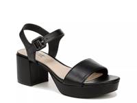 Rhythmn Platform Sandal Black view