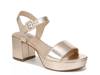 Rhythmn Platform Sandal Platino view