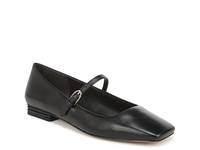 Tinsley Mary Jane Flat Black Leather view