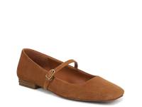 Tinsley Mary Jane Flat Tan Suede view