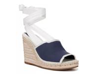 Sierra Wedge Sandal Navy view