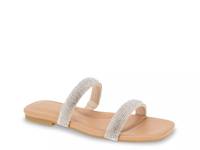 Glannis Sandal Clear/Tan view