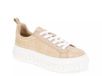 Riso Platform Sneaker Natural Raffia view