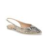 Valerie Flat Black/White/Snake Print view