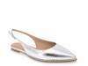 Valerie Flat Silver Metallic view