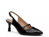 Pesla Pump Black Patent Synthetic view