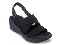 Pier Lite Night Owl Wedge Sandal Black view