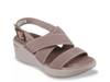 Pier Lite Night Owl Wedge Sandal Mocha Taupe view