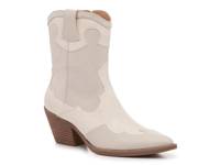 Izzie Western Bootie Off White view