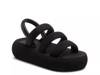 Smile Platform Sandal Black view