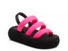 Smile Platform Sandal Pink view