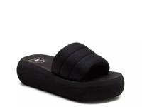 Splash Platform Slide Sandal - Women's Black view