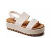 Water Vista Higher Platform Sandal White view